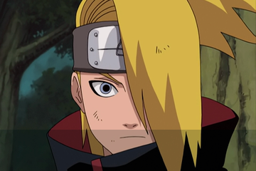 Retrato da vocação Deidara